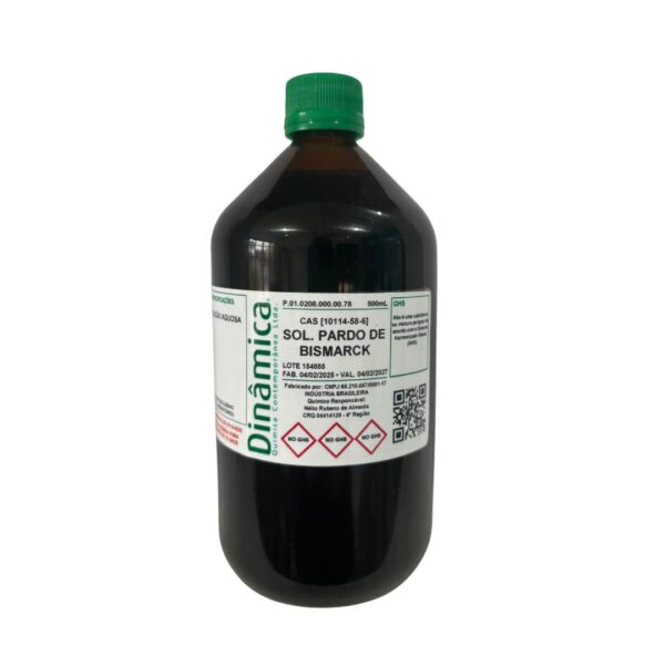 Solução Pardo de Bismarck 500ml