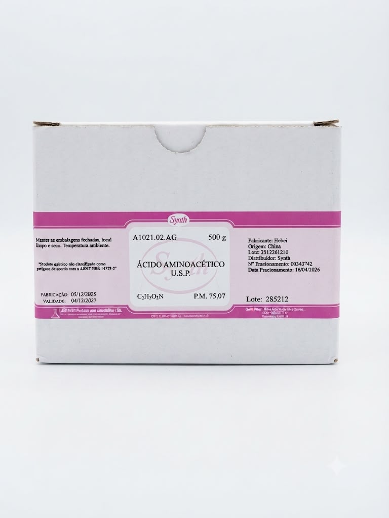 Ácido Aminoacético USP 500g