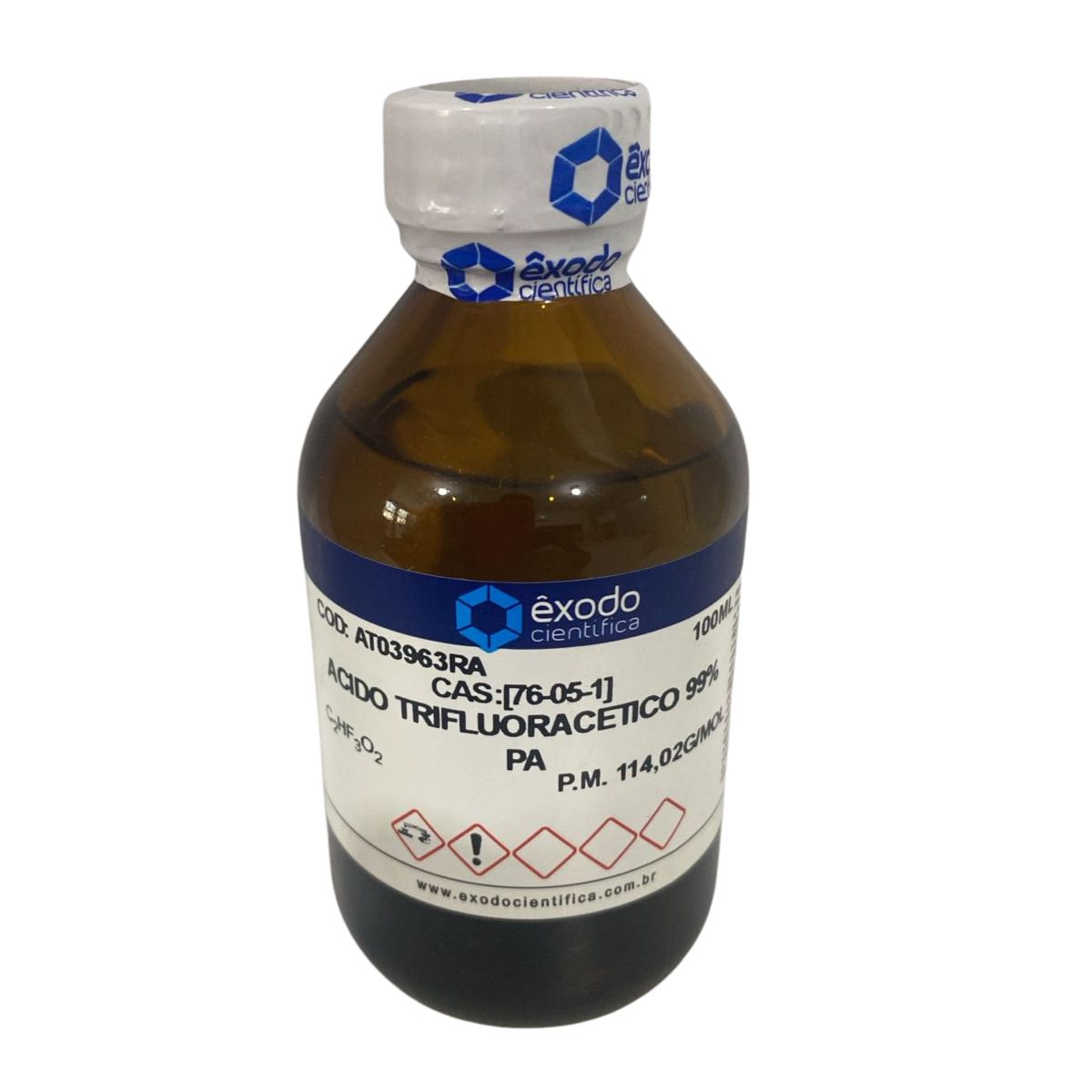 ÁCIDO TRIFLUORACETICO 99% PA 100ML 99.80 %