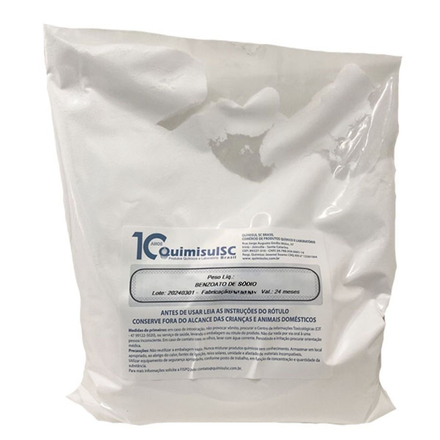 Benzoato de Sódio em Pó 1kg