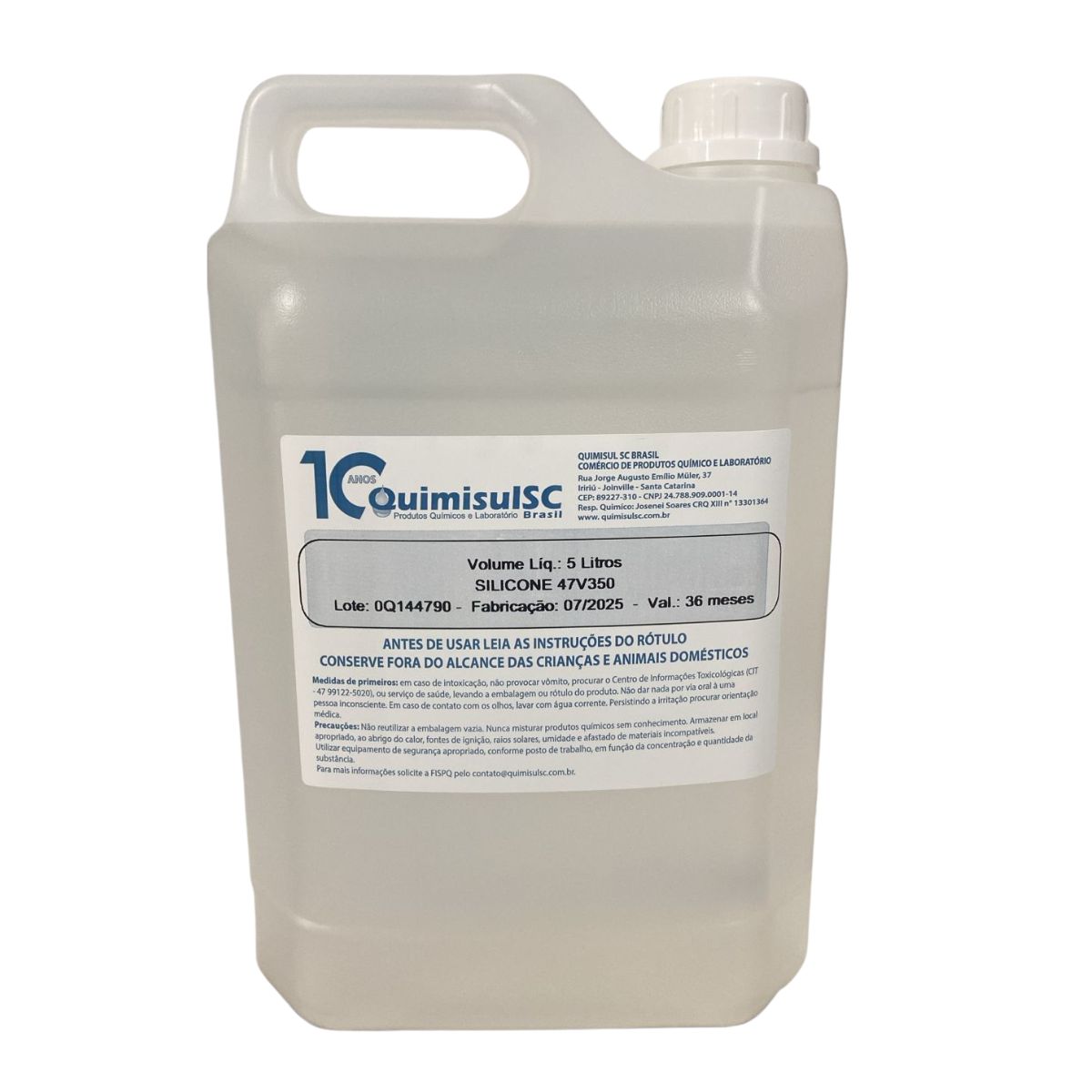 ÓLEO DE SILICONE 47V350 - GALÃO 5 LITROS