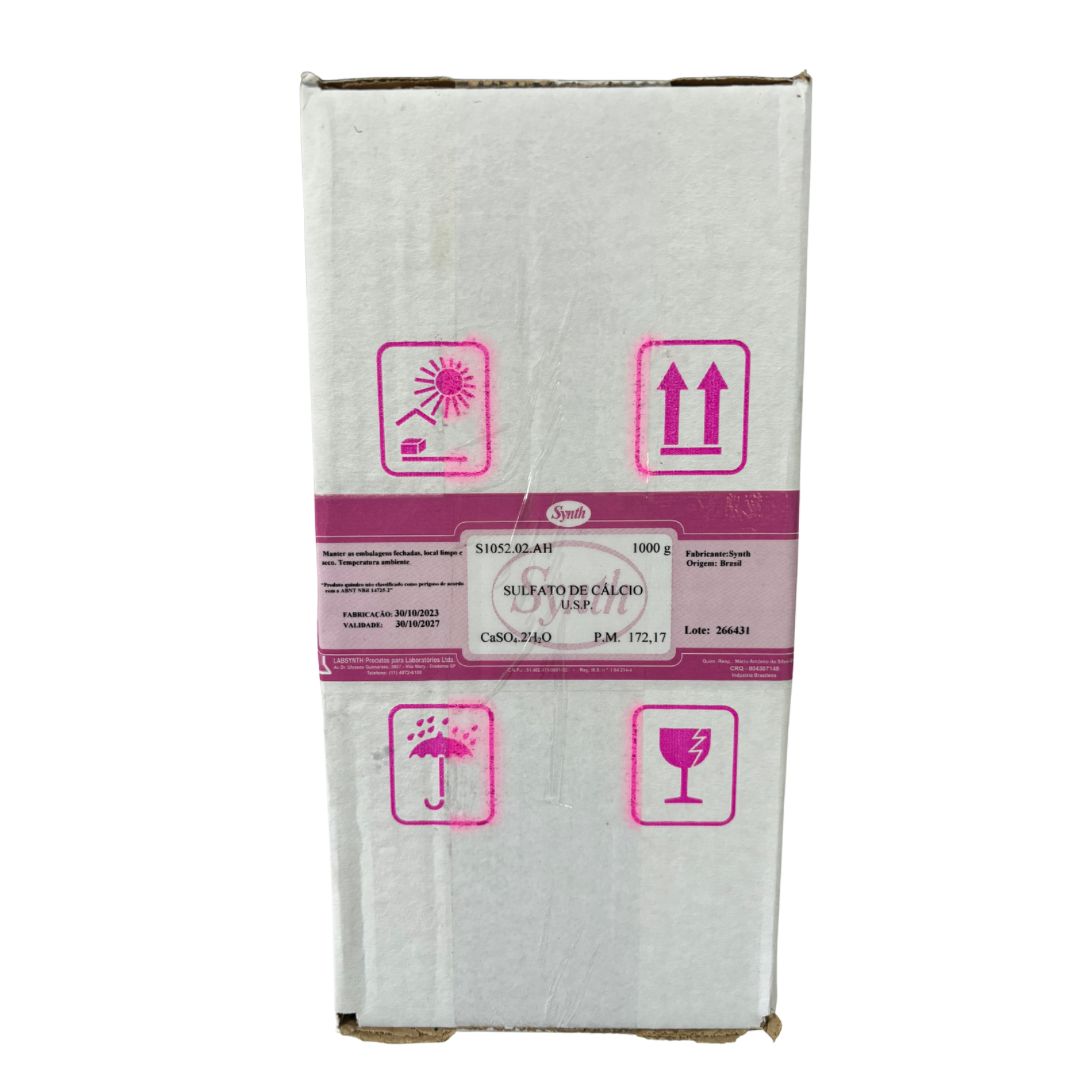 Sulfato de Cálcio USP 1kg