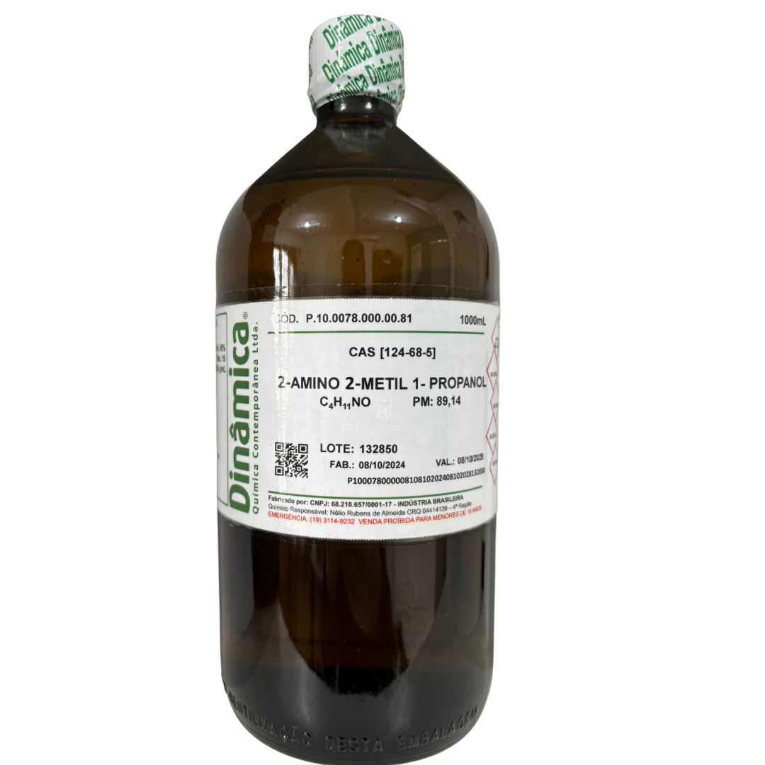 2-Amino 2-Metil 1-Propanol - 1 Litro