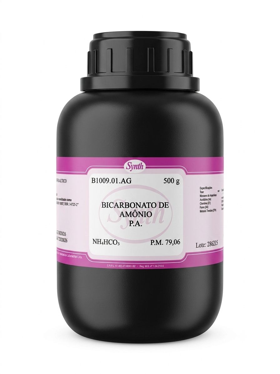 Bicarbonato de Amônio PA - 500g
