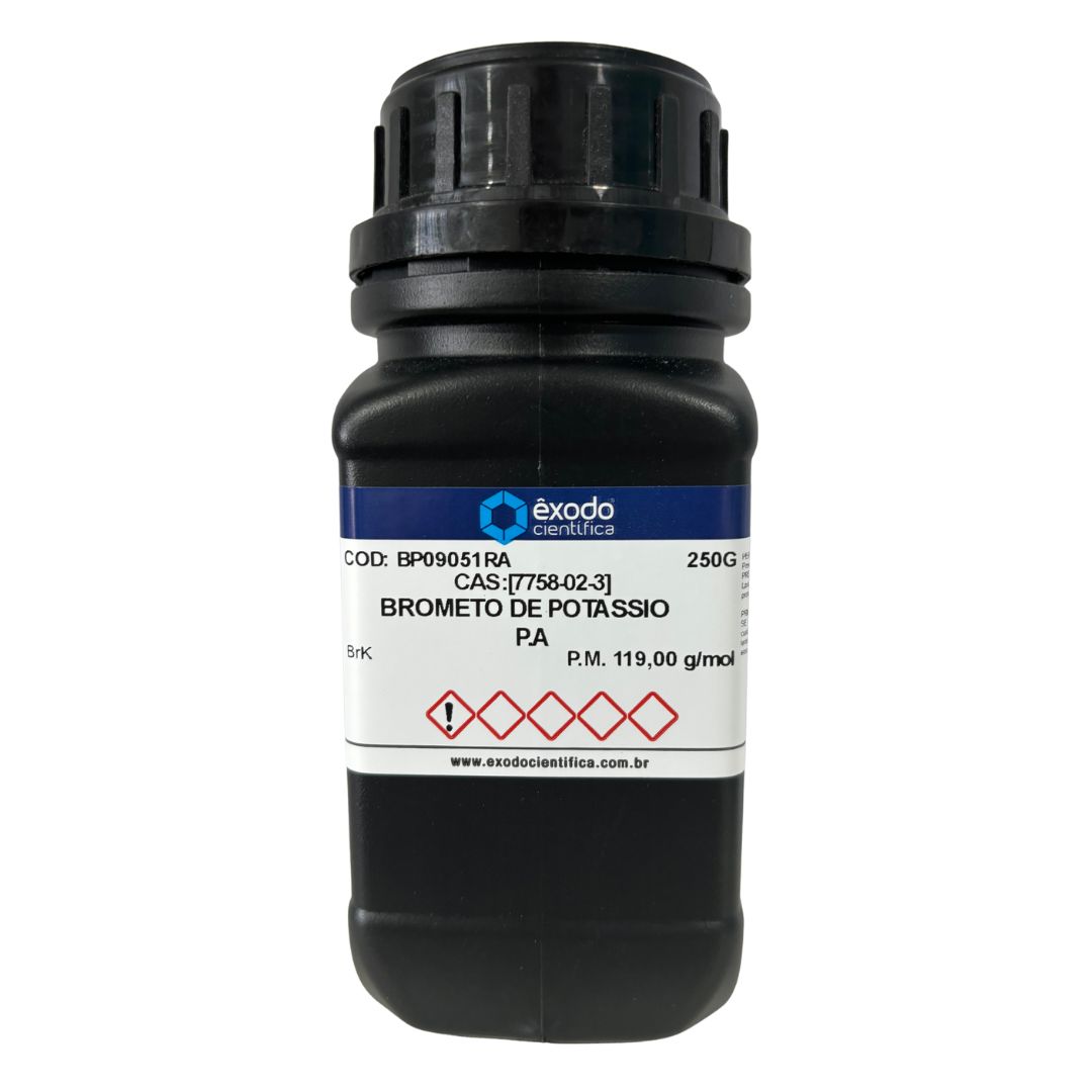 Brometo de Potássio PA 250g