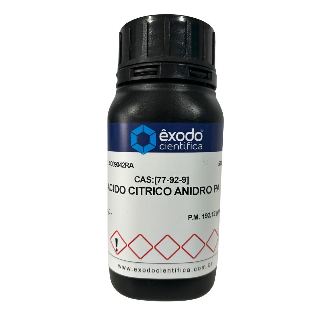 Ácido Cítrico Anidro PA - 500g