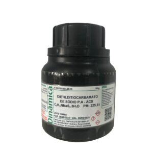 DIETILDITIOCARBAMATO DE SODIO PA - 100g