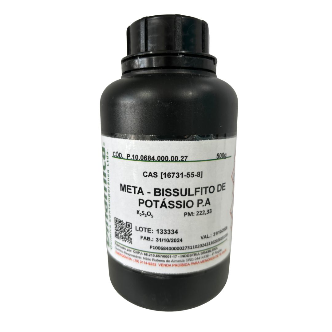 Metabissulfito de Potássio PA 500g