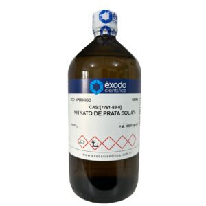 Nitrato de Prata Solução 5% - 1 Litro