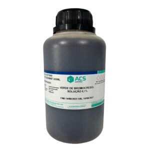 Verde de Bromocresol Solução 0,1% - 500ml