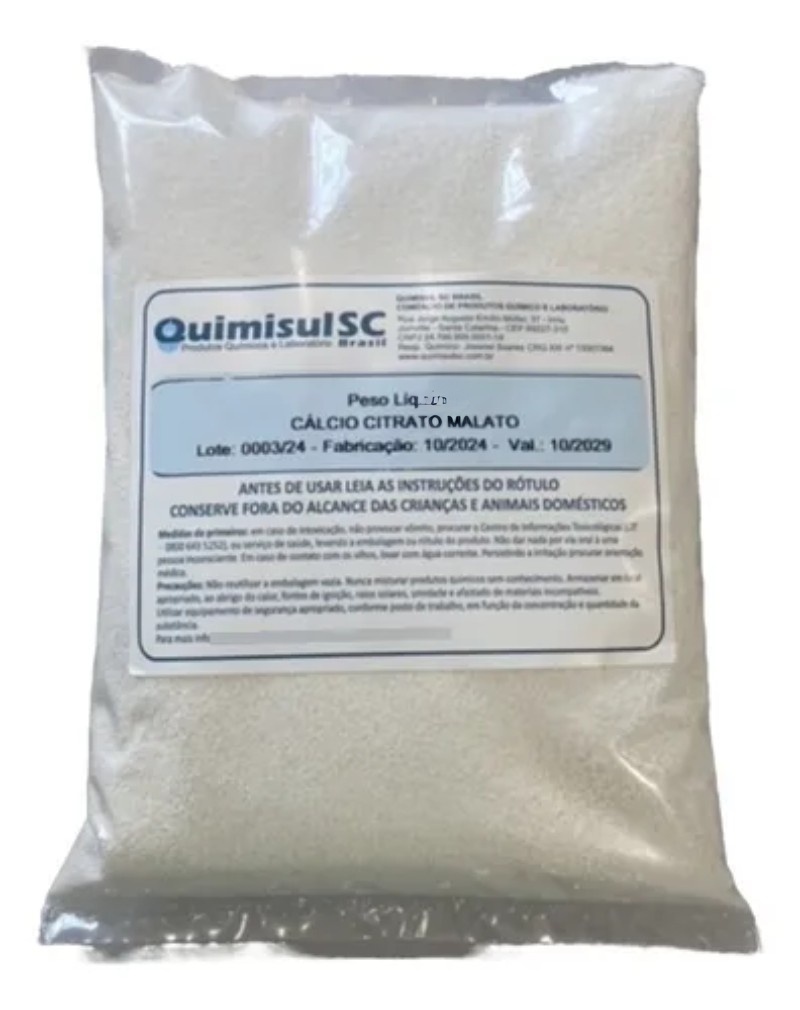 CÁLCIO CITRATO MALATO - 1 KG