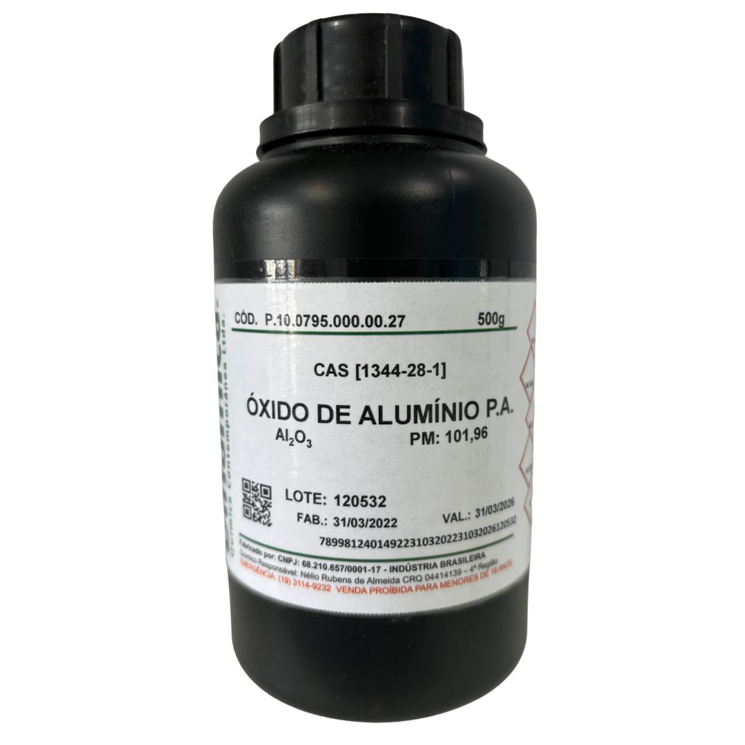 Óxido de Alumínio PA 500g