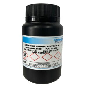 Acetato de Chumbo Neutro PA - 100g
