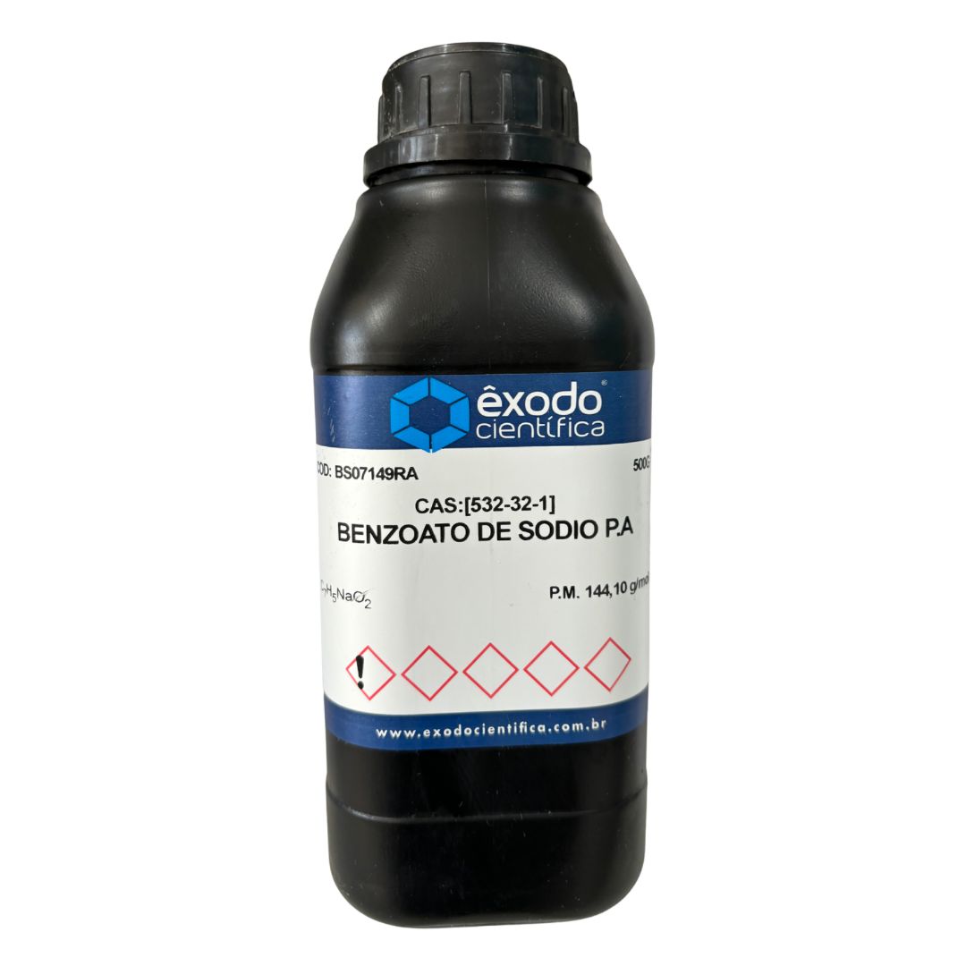 Benzoato de Sódio PA 500g
