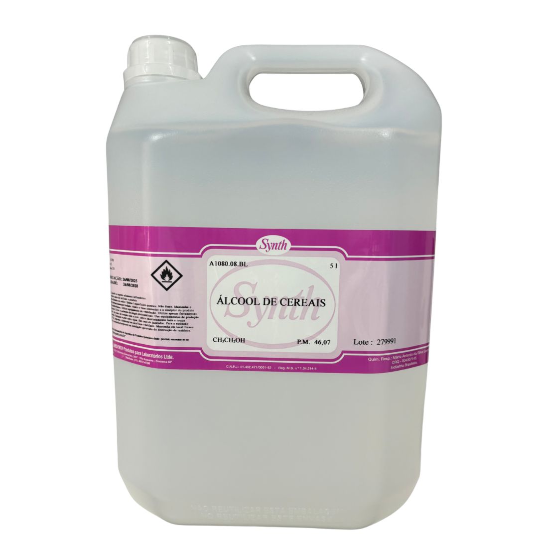 Álcool de Cereais 5 Litros (Labsynth)