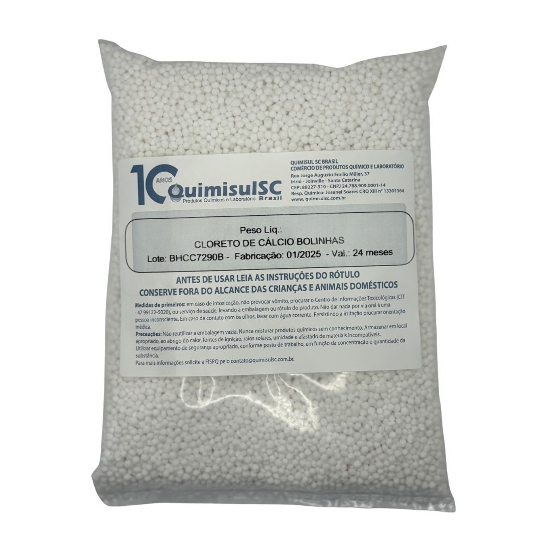 Cloreto De Cálcio Bolinhas Antimofo 500g