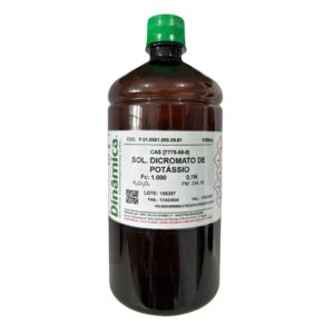 Solução Dicromato de Potássio 0,1N - 1 Litro
