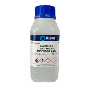 EDTA Solução 2% Anticoagulante - 1 Litro