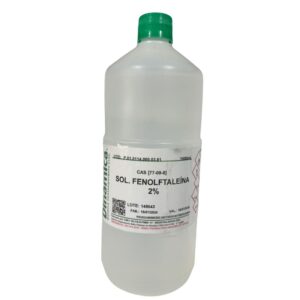 Solução Fenolftaleína 2% - 1 Litro