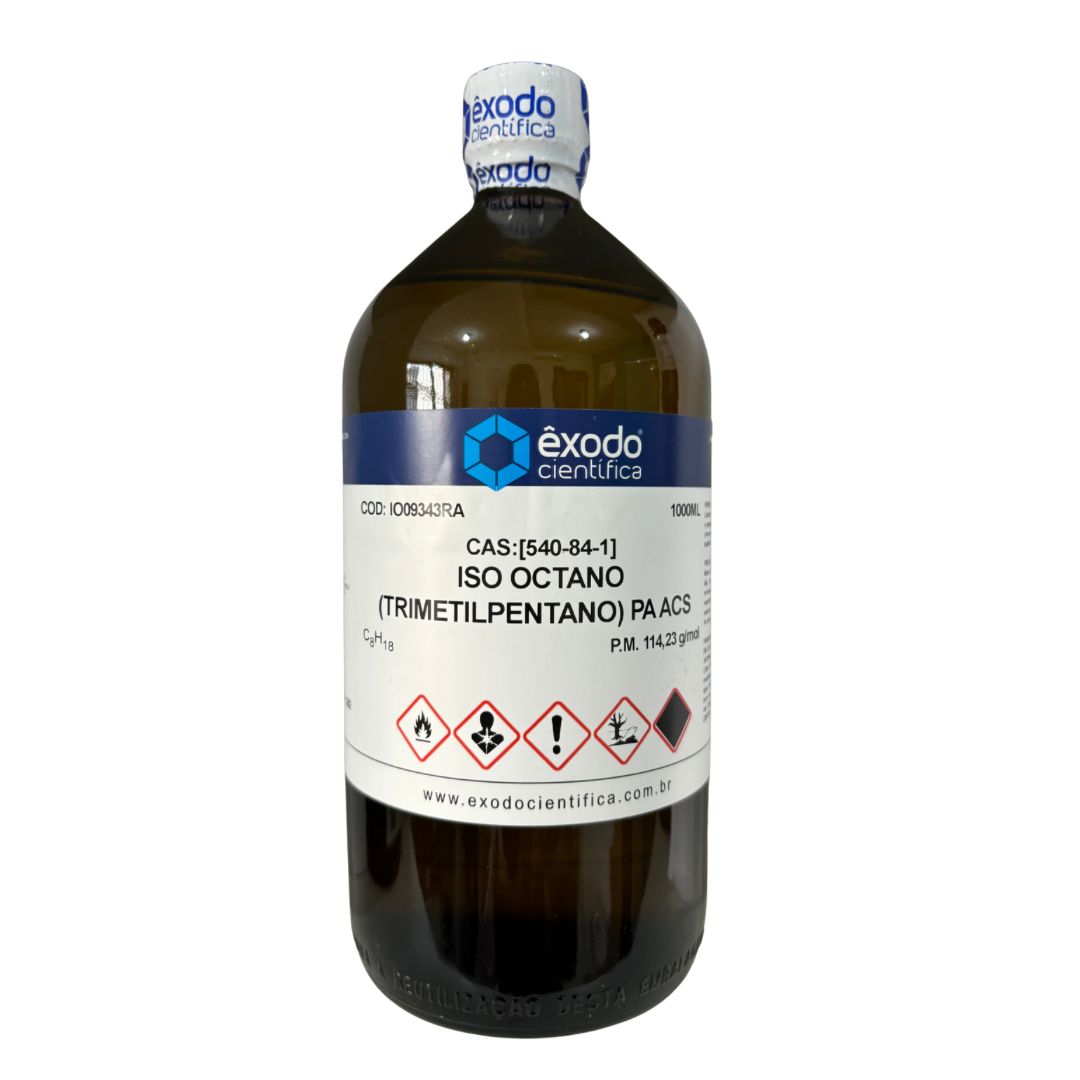 Iso Octano (Trimetilpentano) PA ACS - 1 Litro