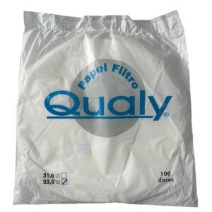 Papel Filtro Qualitativo 33,0cm C/100 Folhas