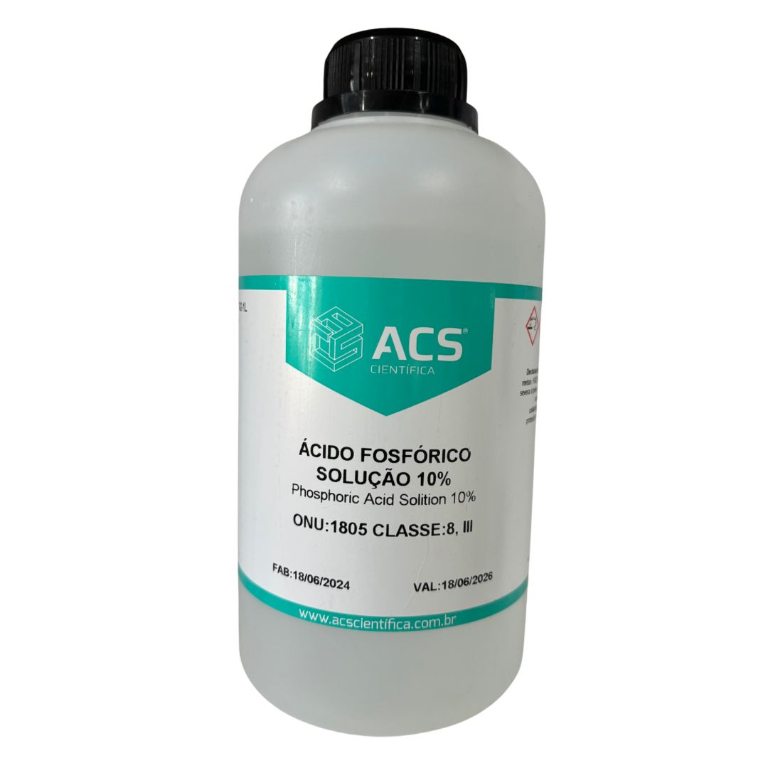 Ácido Fosfórico Solução 10% - 1 Litro