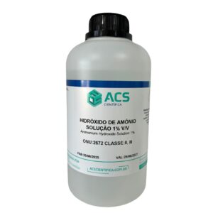 Hidróxido de Amônio Solução 1% V/V 1 Litro