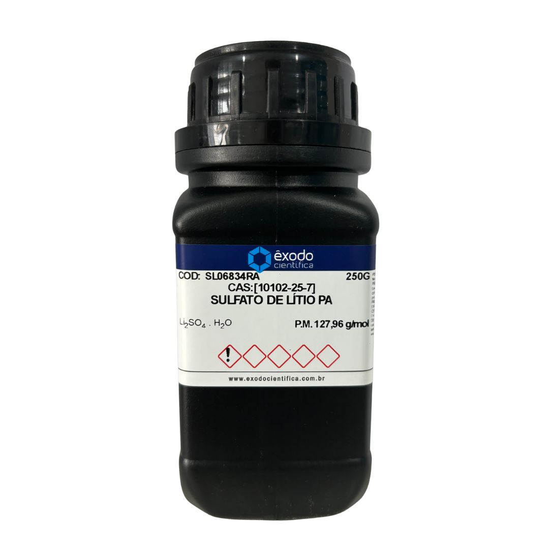 Sulfato de Lítio PA - 250g