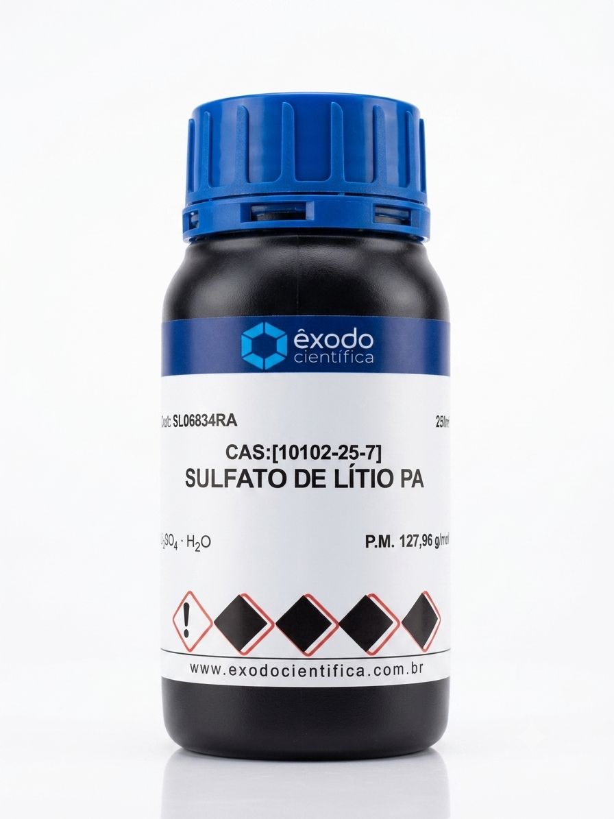 Sulfato de Lítio PA - 250g