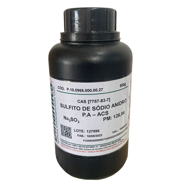 SULFITO DE SODIO ANIDRO PA ACS 500g