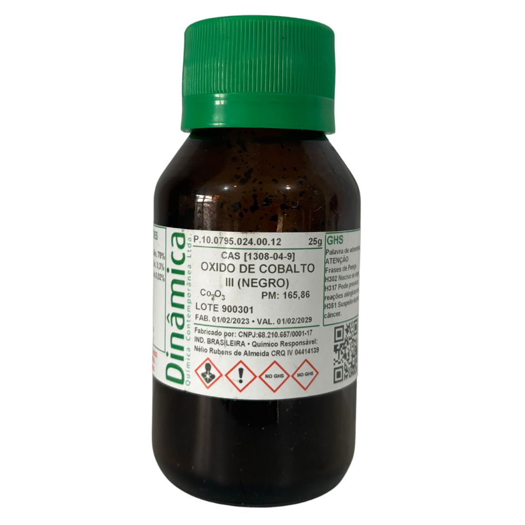 Óxido de Cobalto III (Negro) 25g