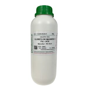 Cloreto de Magnésio PA ACS 500g - Dinâmica