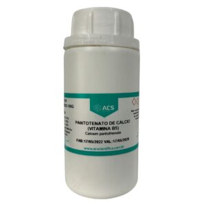 Pantotenato de Cálcio (Vitamina B5) 100g