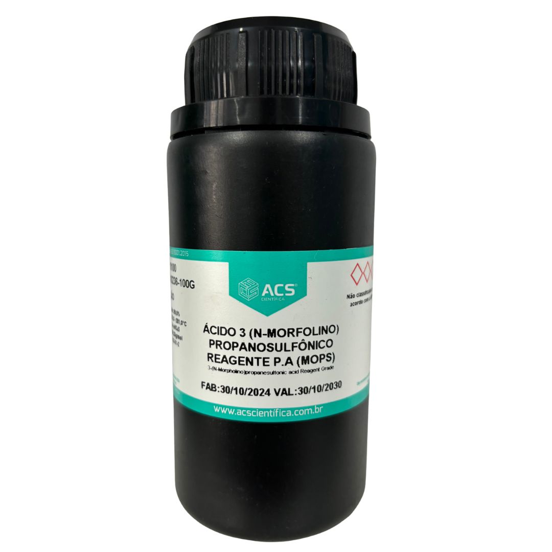 Ácido 3 N-Morfolino Propanosulfônico (MOPS) PA - 100g
