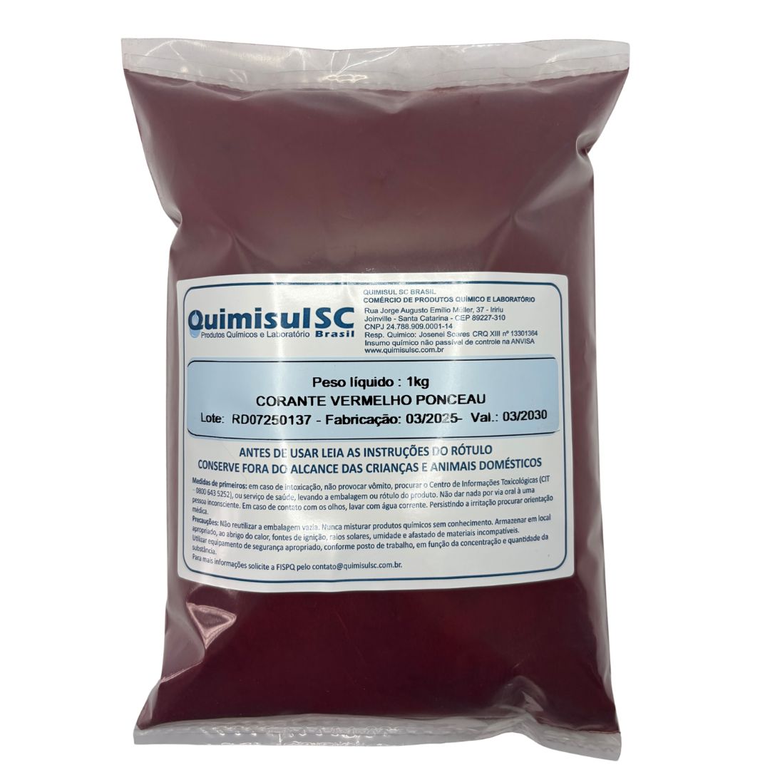 Corante Vermelho Ponceau 1kg