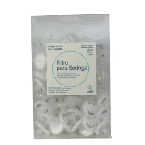 Filtro Para Seringa Pa (nylon) 25mm 0,22um 100und/pct Unifil 25 Ml