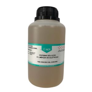 Pepsina Solução P/Limpeza de Eletrodo - 500ml