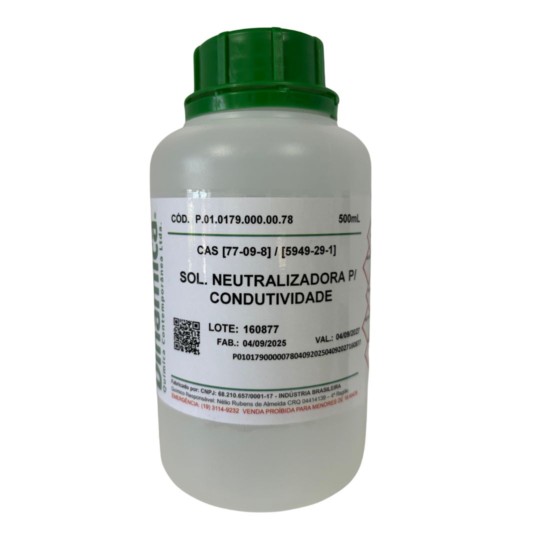Solução Neutralizadora P/Condutividade 500ml