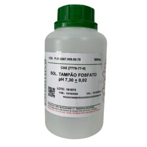 Solução Tampão Fosfato PH 7,30 - 500ml