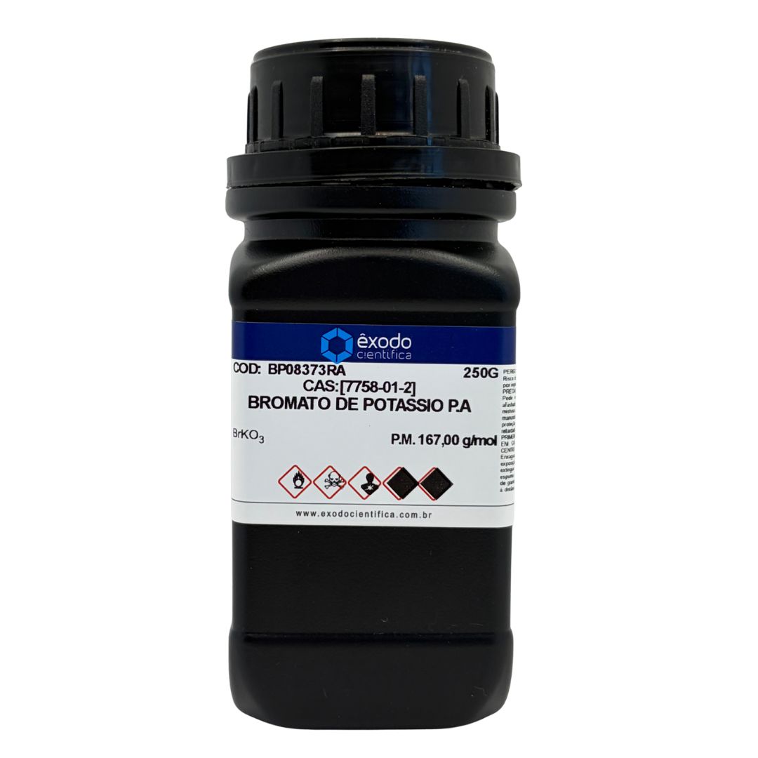 Bromato de Potássio PA 250g