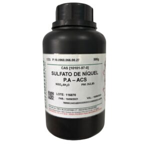 Sulfato de Níquel PA 500g