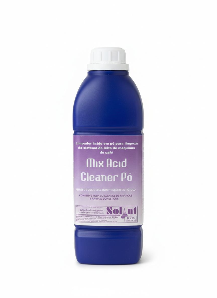 Mix Acid Cleaner Pó 1kg - Limpador Ácido Para Limpeza de Sistema de Leite de Maquinas de Café
