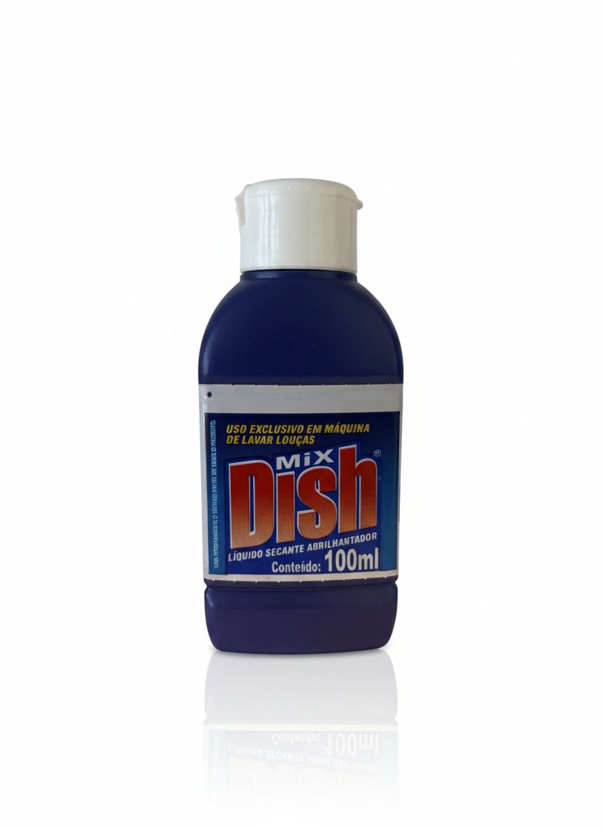 MixDish Líquido - Secante Abrilhantador Para Maquina de Lavar Louças 100ml