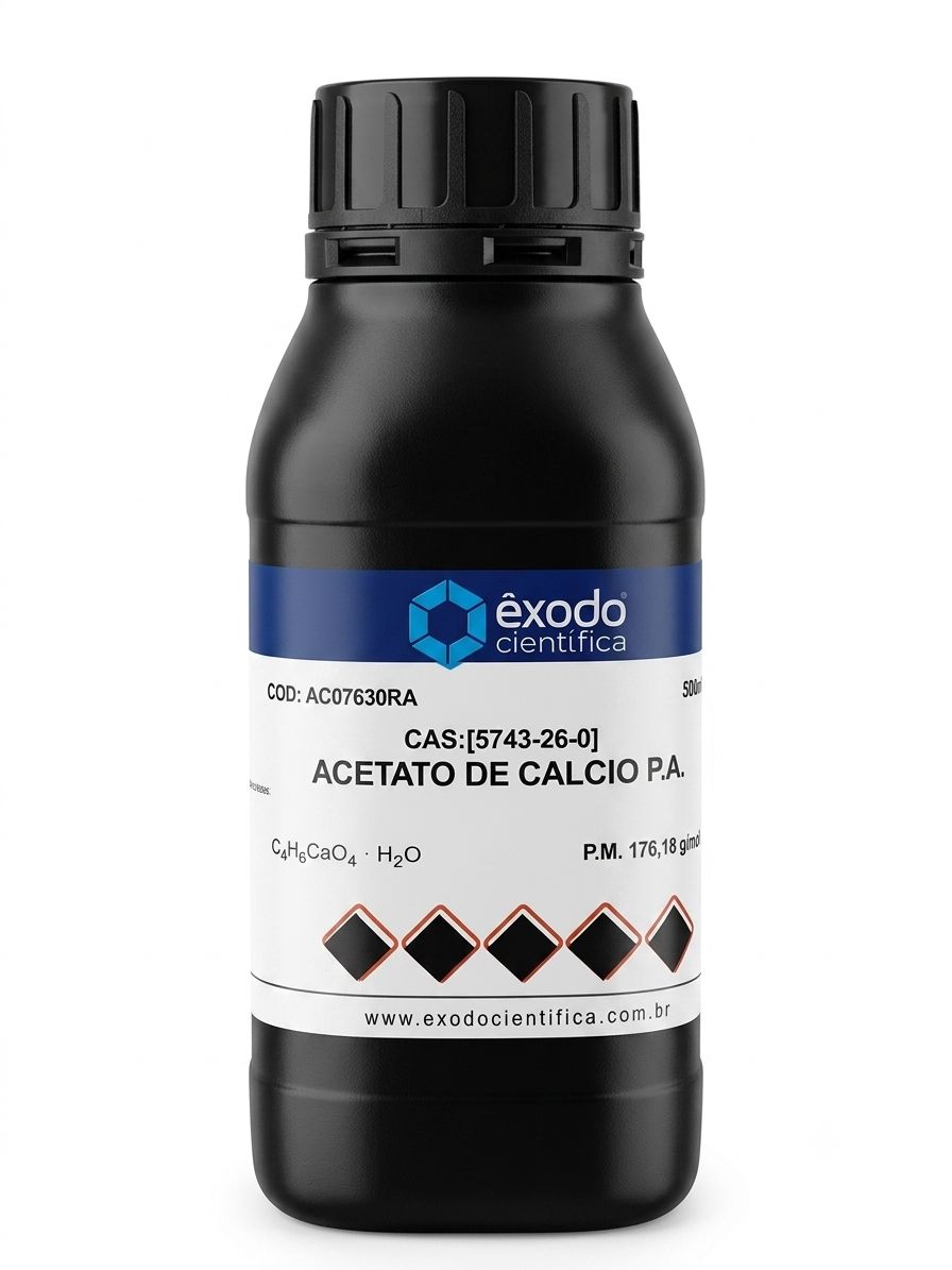Acetato de Cálcio PA 500g