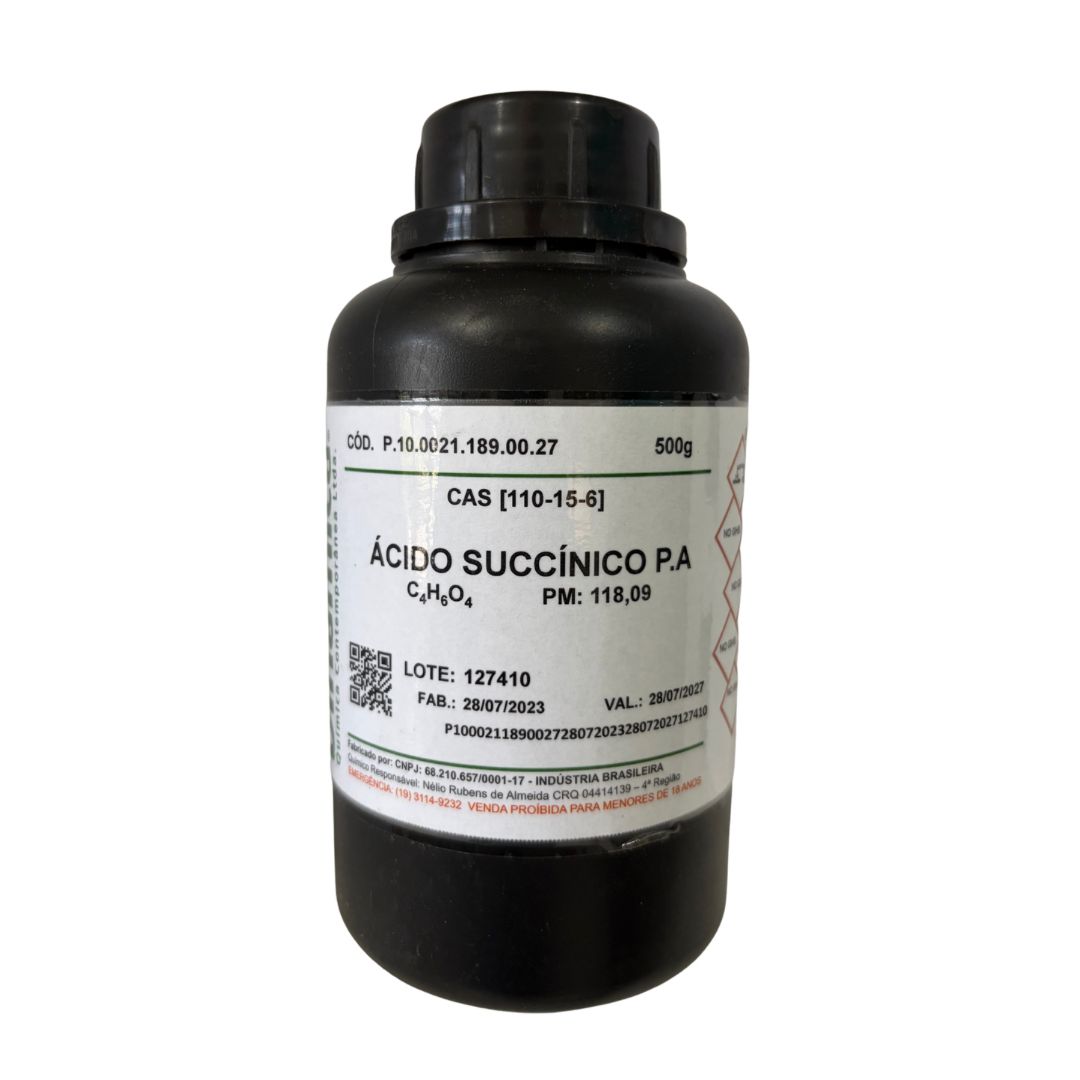 Ácido Succínico PA 500g