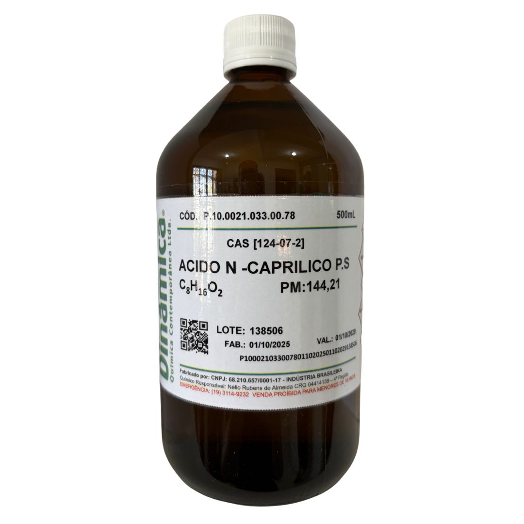 Ácido N-Caprilico P.S - 500ml