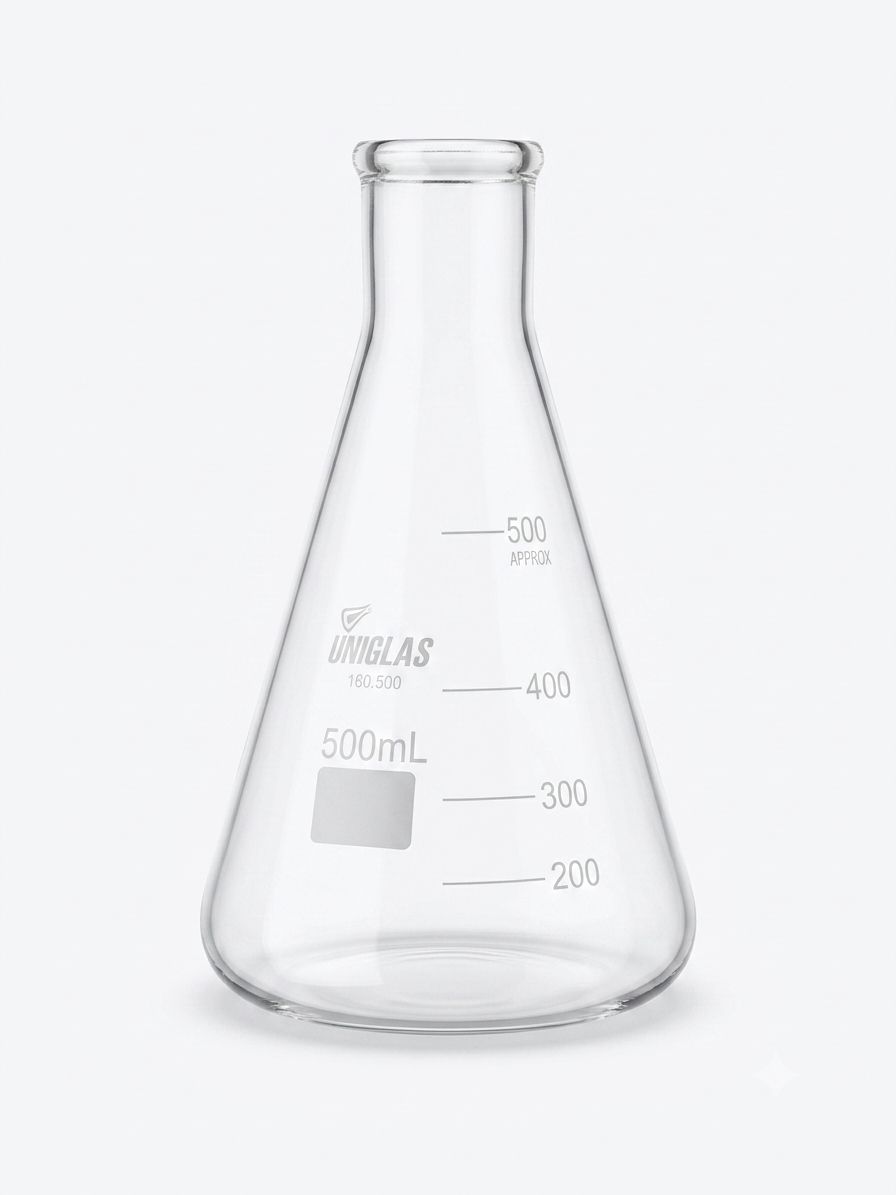 Frasco Erlenmeyer 500ml