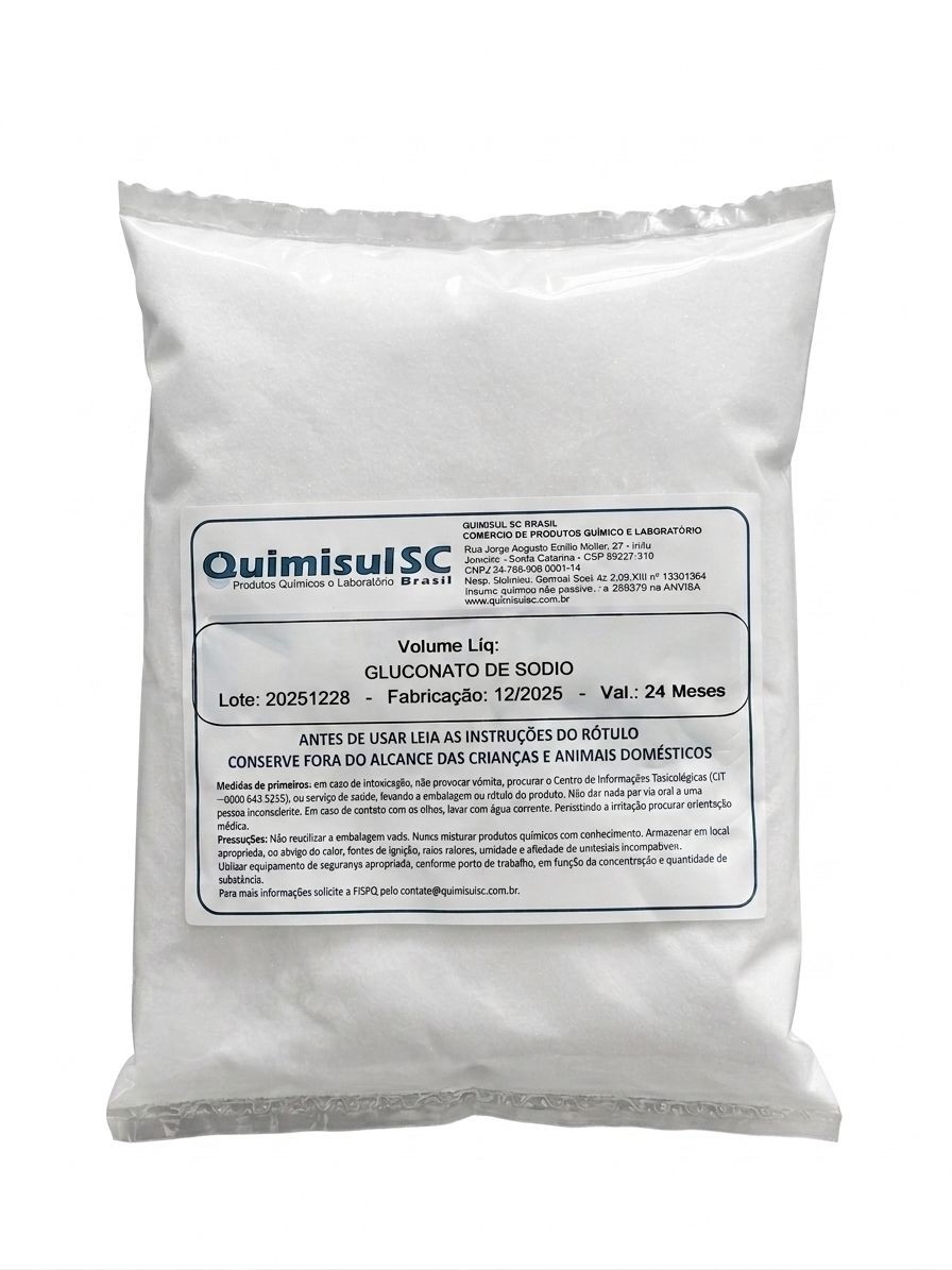 Gluconato de Sódio 250g
