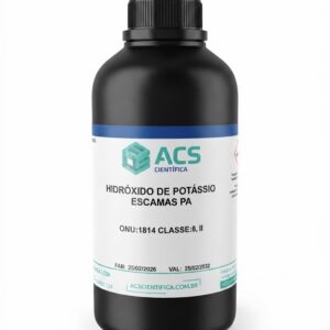 Hidróxido de Potássio Escamas PA - 1kg
