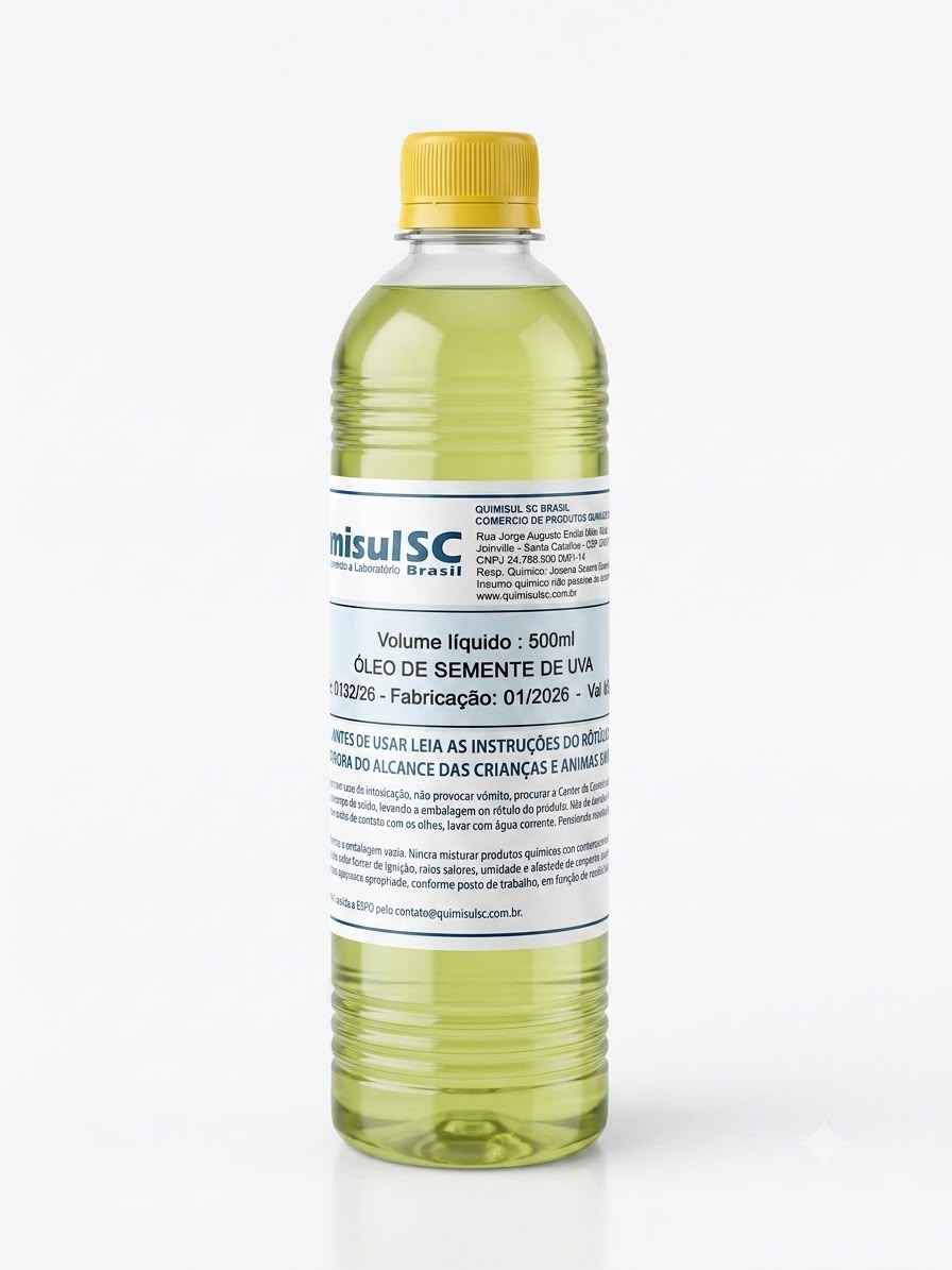 ÓLEO DE SEMENTE DE UVA 500ML